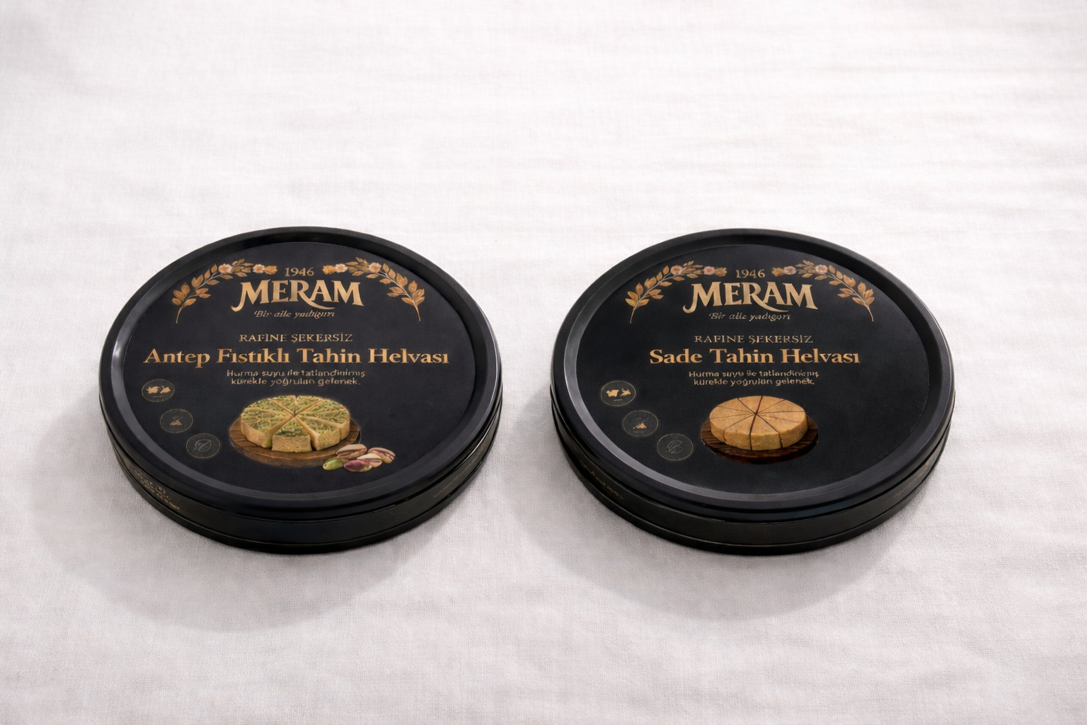 Meram Helva Rafine şekersiz Tahin helvası