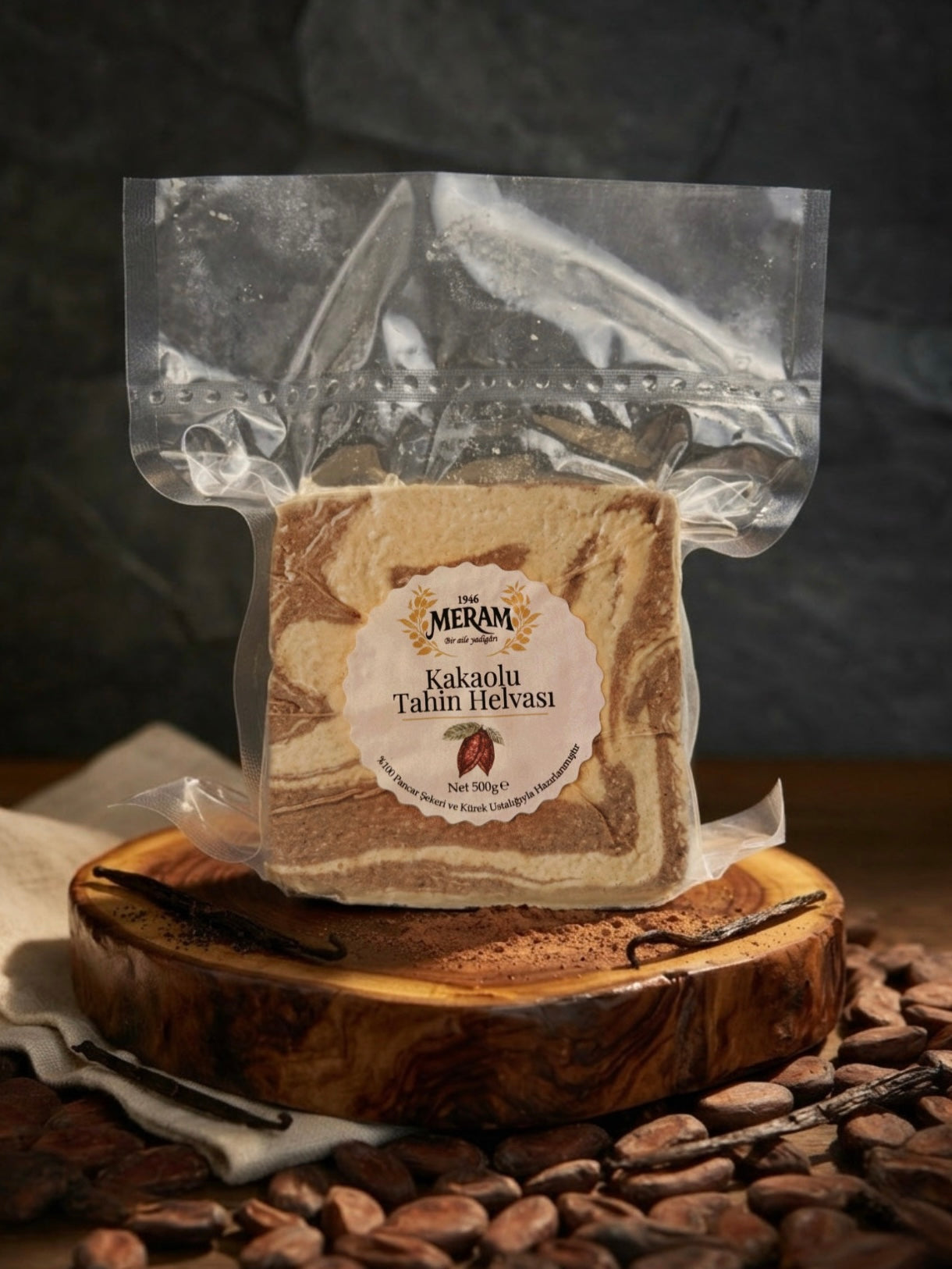 meram helva 500g kakaolu helva